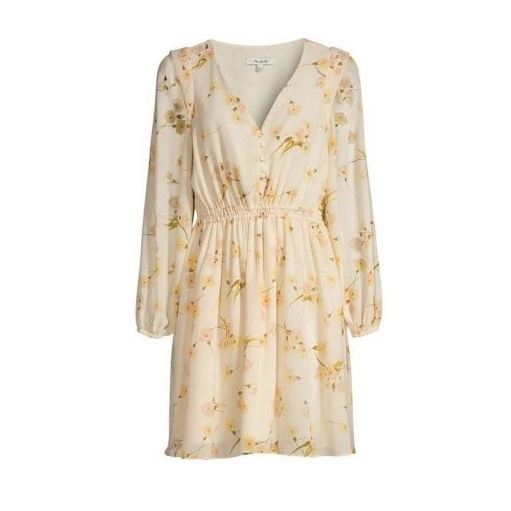 Madewell Cate Floral-Print Dress